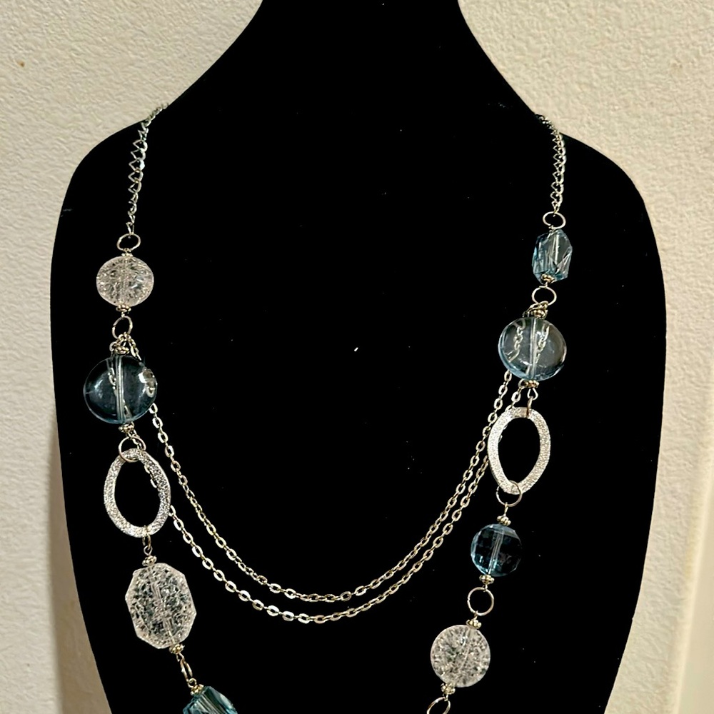 Silver beaded  fashion jewelry